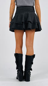 Mini balze p.galles antracite Vic.