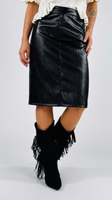 Longuette ecopelle T.