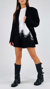 Short gessato p.milano H.