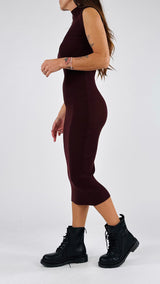 Abito tubino costina Vic.