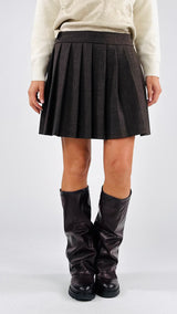 Mini pieghe grisaglia T.