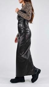 Tubino fascia ecopelle H.