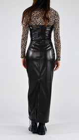 Tubino fascia ecopelle H.