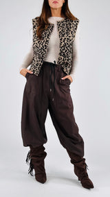 Pantalone tascona fascione coulisse H.
