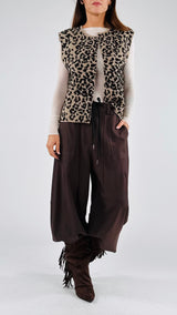 Pantalone tascona fascione coulisse H.