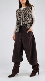Pantalone tascona fascione coulisse H.