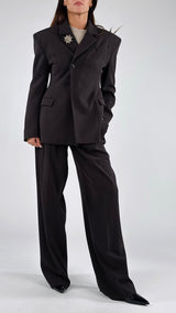 Giacca bottone alto T.