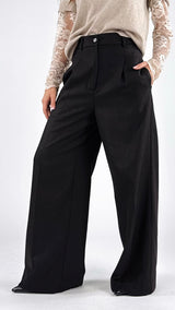 Pantalone palazzo occhio di pernice Vic.