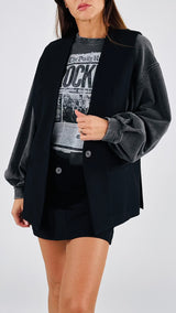 Gilet V over twill H.