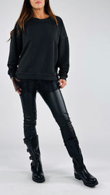 Felpa over stone fondo pizzo H.