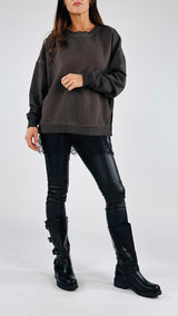 Felpa over stone fondo pizzo H.