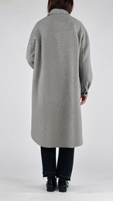 Cappotto colletto tasche H.