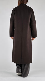 Cappotto doppiopetto tasche Vic.