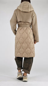 Cappotto vestaglia+piumino Vic.