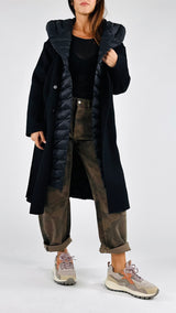 Cappotto vestaglia+piumino Vic.