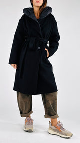 Cappotto vestaglia+piumino Vic.