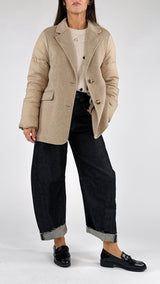 Cappotto corto+piumino Vic.