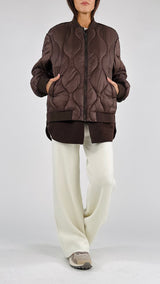 Piumino over+velour Vic.