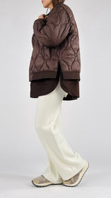 Piumino over+velour Vic.