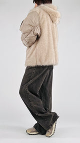 Bomber ecopelliccia Vic.