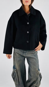 Cappotto corto quadrato Vic.