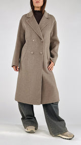 Cappotto doppiopetto puntino H.