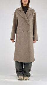 Cappotto doppiopetto puntino H.