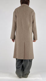 Cappotto doppiopetto puntino H.