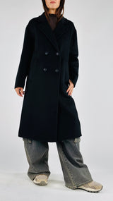 Cappotto doppiopetto puntino H.