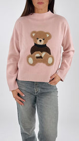 Pull teddy perle