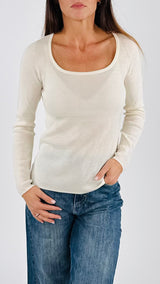 Maglia madonna costina lambswool H.