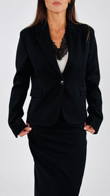 Giacca corta 1 bottone vic.