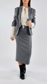 Giacca corta 1 bottone vic.