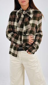 Camicia fiocco quadro H.