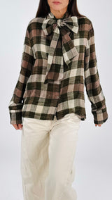 Camicia fiocco quadro H.