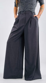 Pantalone twill doppia pences T.