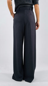 Pantalone twill doppia pences T.