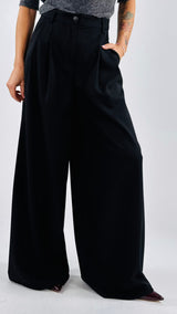 Pantalone twill doppia pences T.