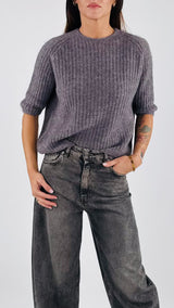 Pull costina sfalsata integrale H.