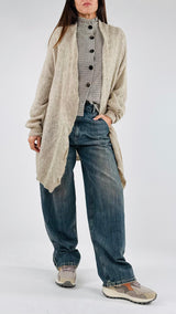 Cardigan spilla strass H.