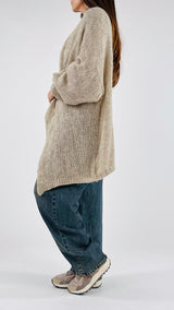 Cardigan spilla strass H.