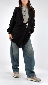 Cardigan spilla strass H.