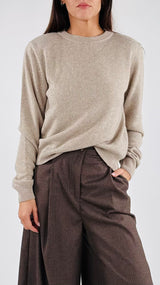 Pull spallina lana cachemire T.