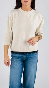 Pull scatolina pizzo T.