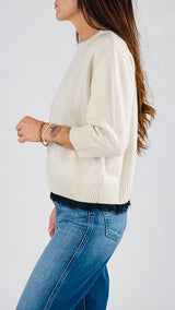 Pull scatolina pizzo T.