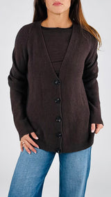 Cardigan over twin