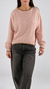 Pull cachemire bordo color