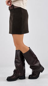 Mini velluto stretch H.