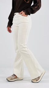 Pantalone velluto zampa T.