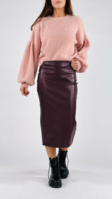 Longuette ecopelle H.